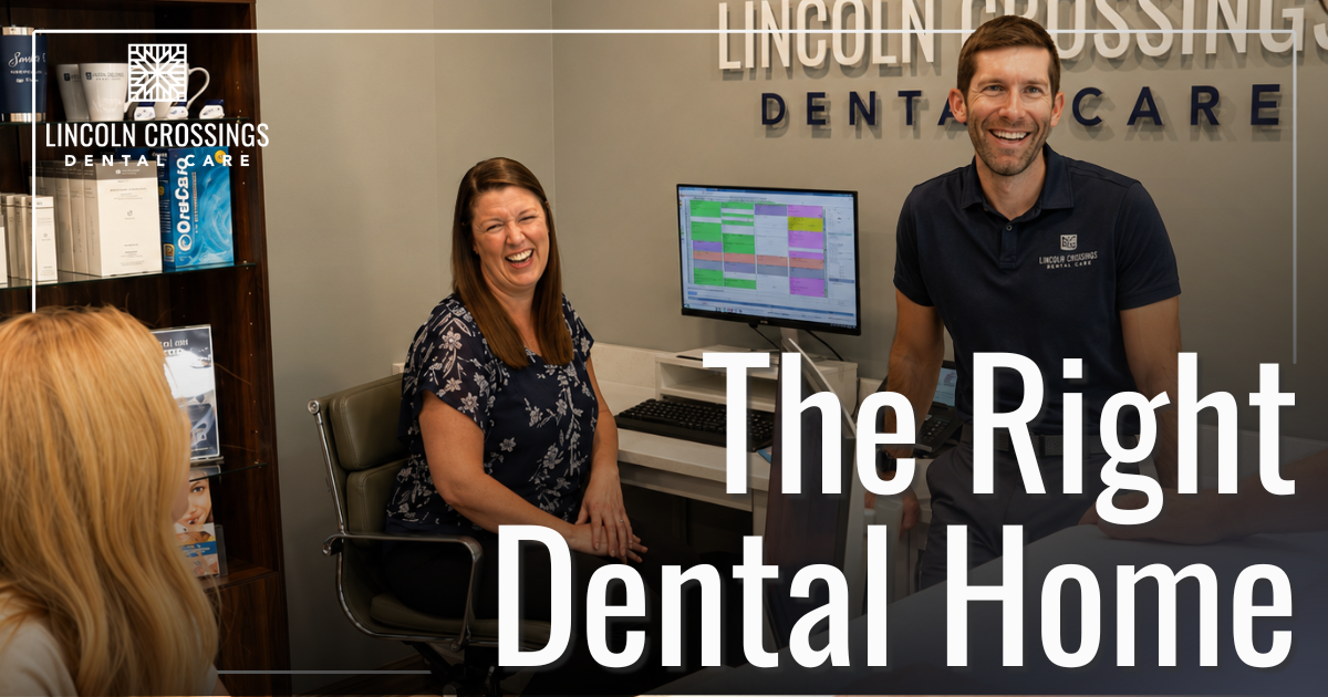 The Right Dental Home Dentist and team members smiling