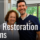 Doctor and patient smiling